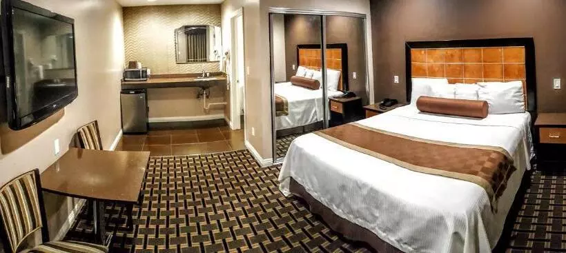 Deluxe-huone King-vuode, Gardena Terrace Inn
