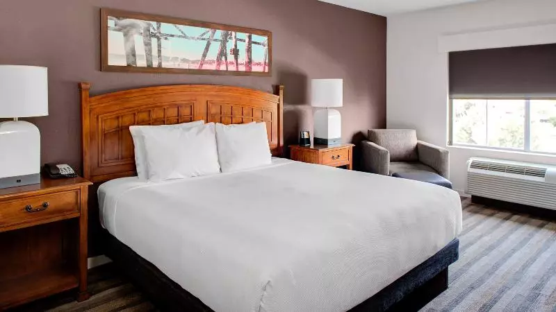 キングサイズベッドのスタンダードルーム, Hyatt House Fishkill Poughkeepsie