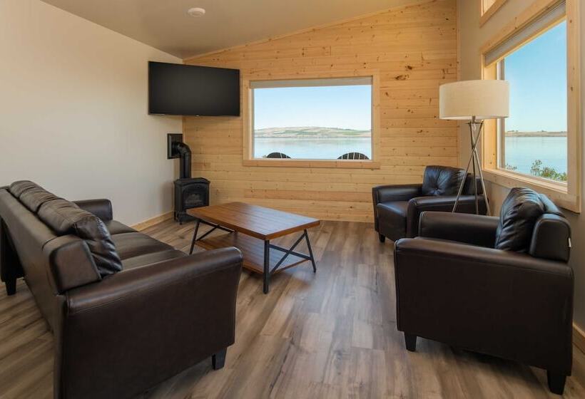 كابينة ديلوكس, River Lodge And Cabins