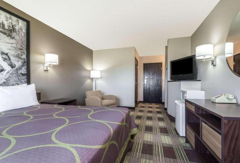 جناح ديلوكس سرير كينج, Super 8 By Wyndham Kimball