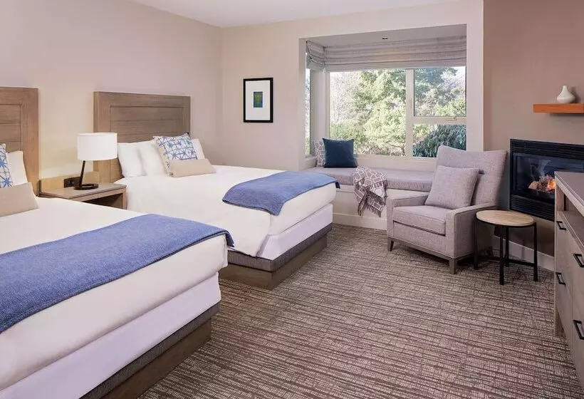 ２ダブルベッドのスタンダードルーム, Chrysalis Inn & Spa Bellingham, Curio Collection By Hilton
