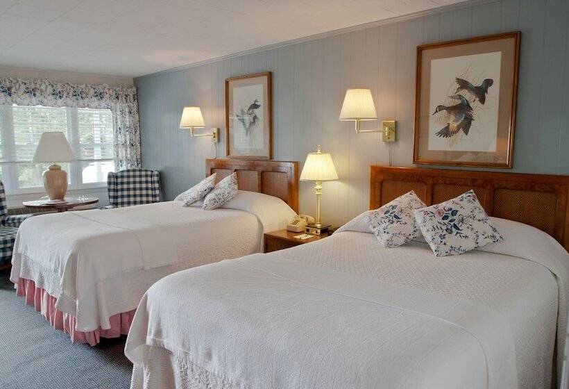 스탠다드 룸 더블 침대 2개, Mount Battie Inn