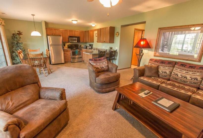 شقة 3 غرف, Wild Eagle Lodge