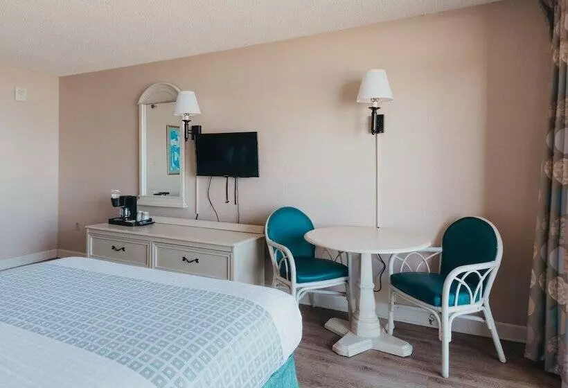 2ダブルベッドのスタンダードルーム, Sandcastle Oceanfront Resort South Beach