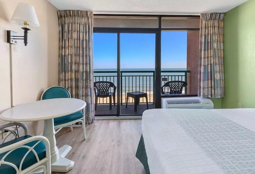 2ダブルベッドのスタンダードルーム, Sandcastle Oceanfront Resort South Beach