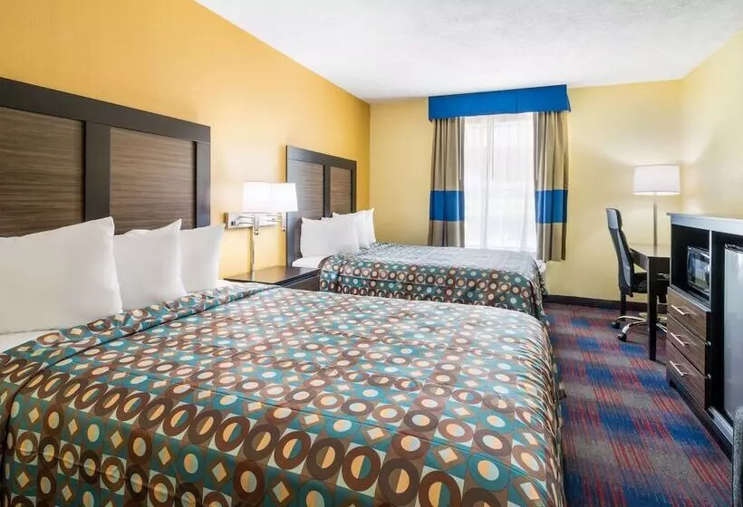 ２ダブルベッドのスタンダードルーム, Americas Best Value Inn Clayton