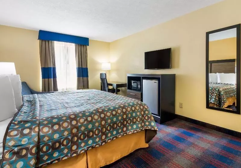 身障者適用キングサイズベッドルーム, Americas Best Value Inn Clayton