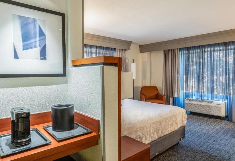 스탠다드 룸 킹사이즈 침대, Courtyard By Marriott Wichita At Old Town