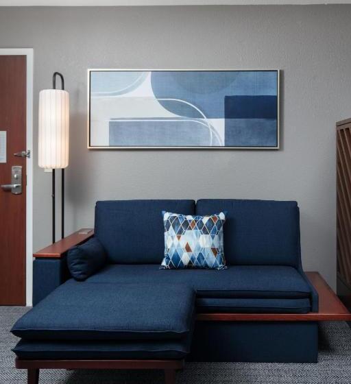 스탠다드 룸 더블 침대 2개, Courtyard By Marriott Wichita At Old Town