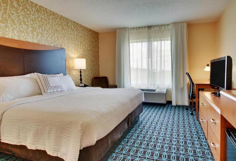 غرفة قياسية سرير كينج, Fairfield Inn & Suites By Marriott Ottawa Starved Rock Area