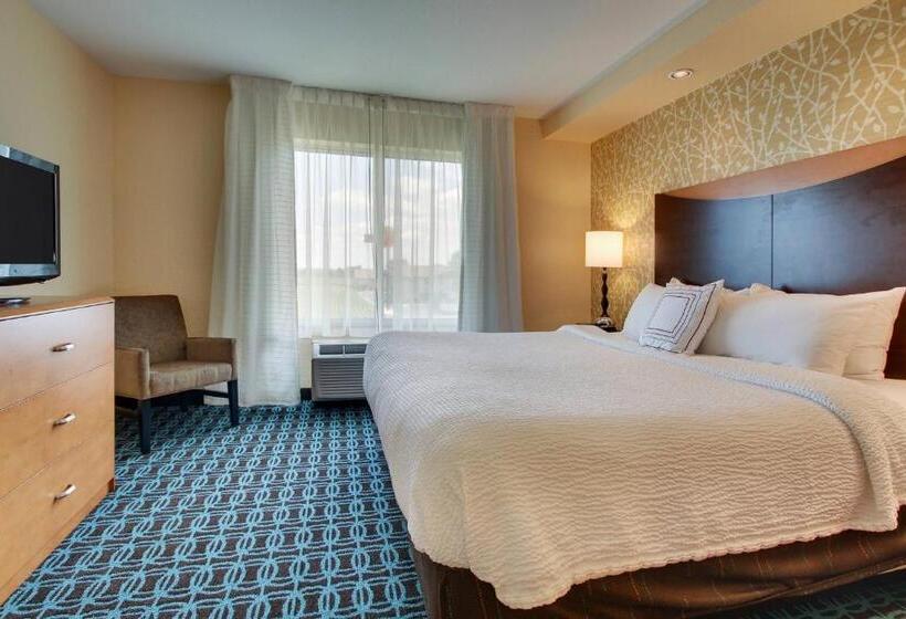 إستوديو قياسى سرير كينج, Fairfield Inn & Suites By Marriott Ottawa Starved Rock Area