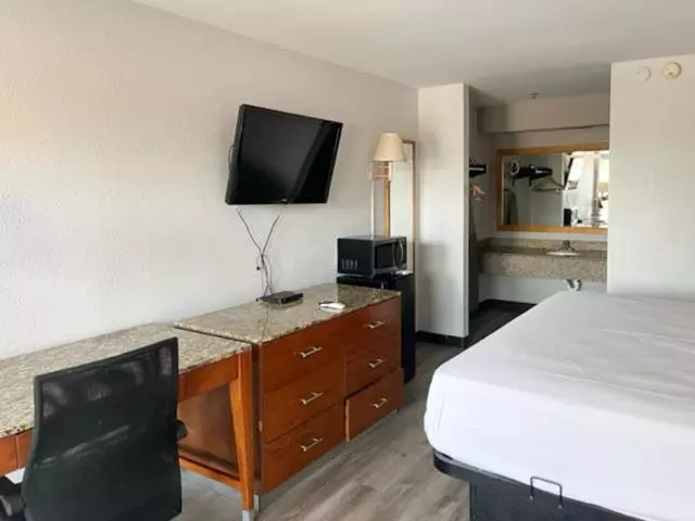 身障者適用キングサイズベッドルーム, Motel 6 Laurel, Ms