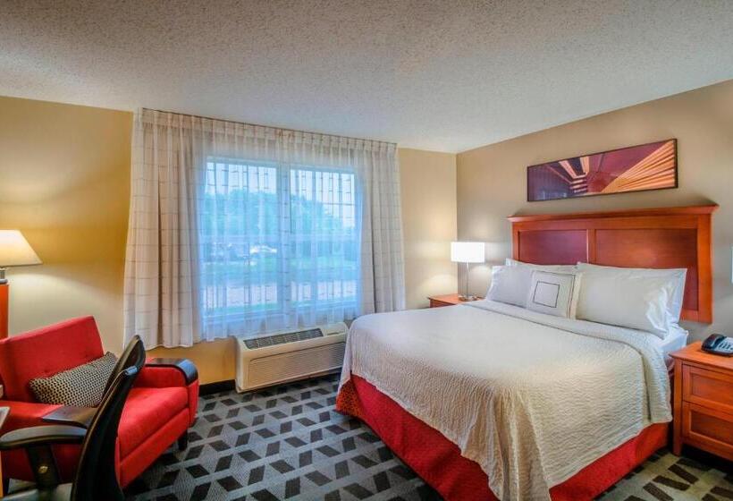 带大床的标准间, Towneplace Suites By Marriott Baltimore Bwi Airport