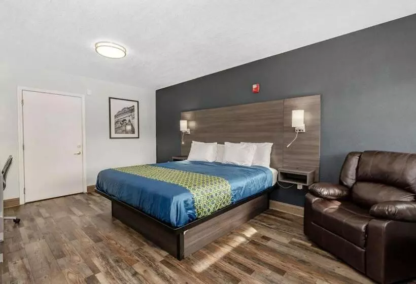 身障者適用キングサイズベッドルーム, Grove City Travel Inn Columbus South