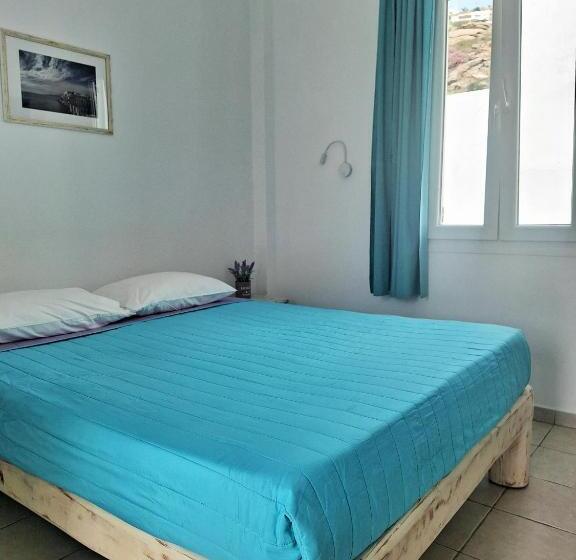 غرفة قياسية مزوَّدة بشُرفة, Alexandra Mykonos Port