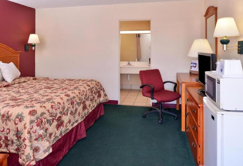 חדר סטנדרט עם מיטת קינג, Americas Best Value Inn Lubbock East