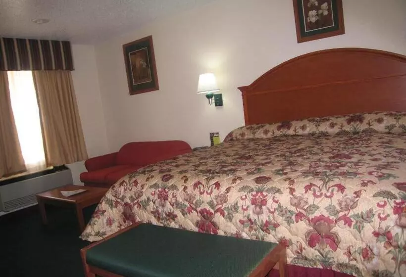 キングサイズベッドのスタンダードルーム, Americas Best Value Inn Lubbock East