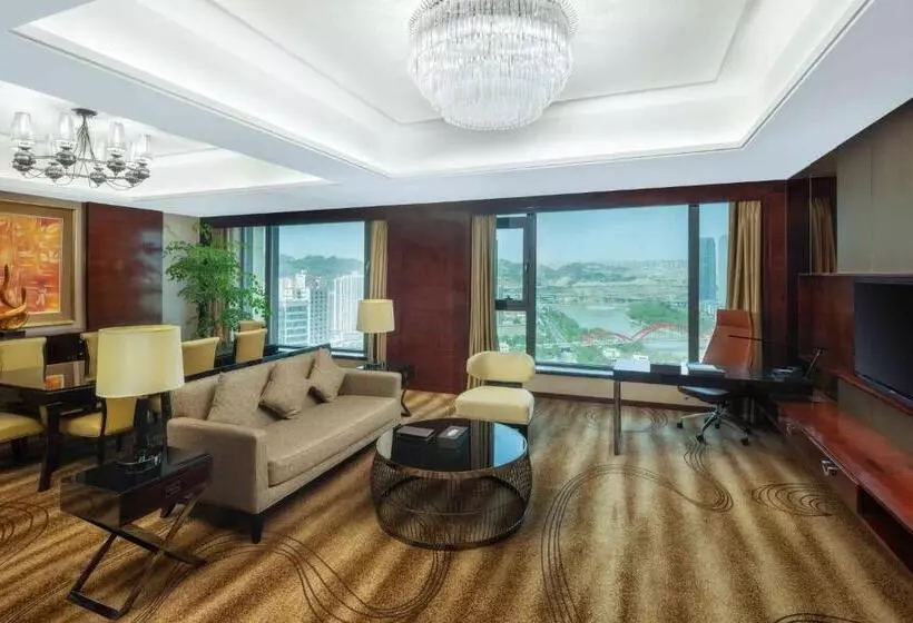 キングサイズベッドのエクゼクティブ, Crowne Plaza Lanzhou By Ihg