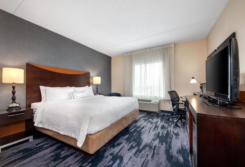 غرفة قياسية سرير كينج, Fairfield Inn & Suites By Marriott Toronto Mississauga