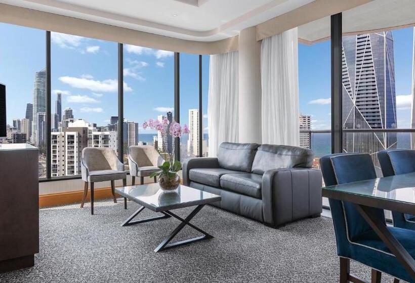 شقة غرفة واحدة مطلة على البحر, Oaks Gold Coast