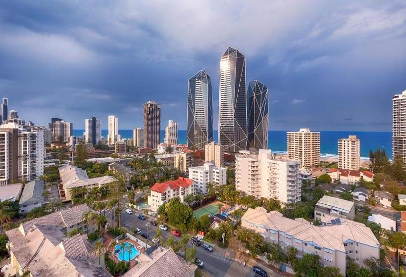 شقة غرفتين مطلة على البحر, Oaks Gold Coast