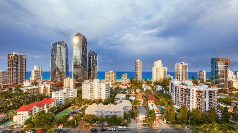 إستوديو قياسى مطل على البحر, Oaks Gold Coast