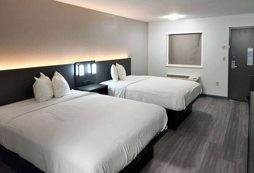 اتاق استاندارد با 2 تخت دوبل, Motel 6 Oklahoma City Ok Frontier City