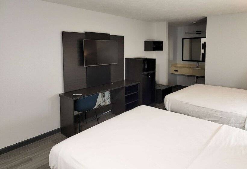 اتاق استاندارد با 2 تخت دوبل, Motel 6 Oklahoma City Ok Frontier City