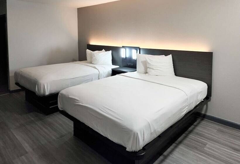 اتاق استاندارد با 2 تخت دوبل, Motel 6 Oklahoma City Ok Frontier City