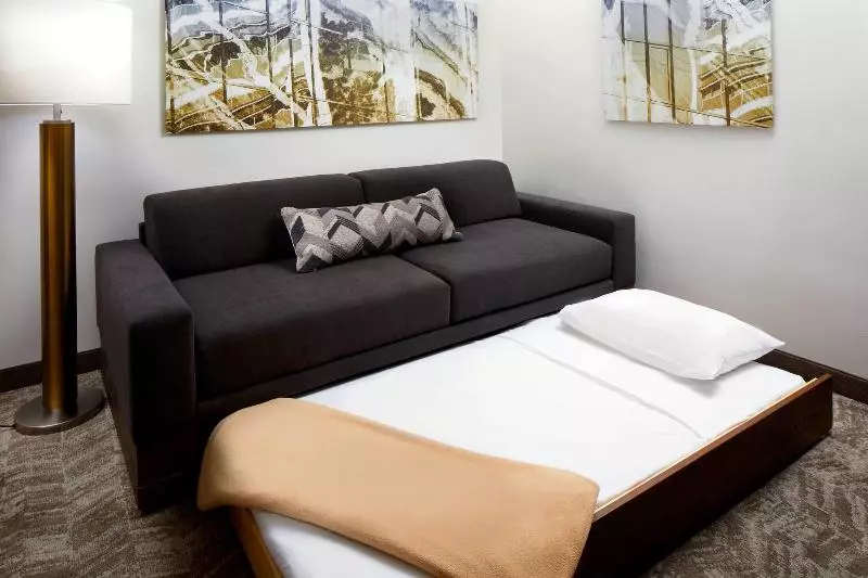 キングサイズベッドのスイートルーム, Springhill Suites Houston Nasa/webster