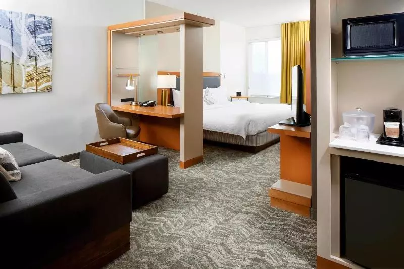 キングサイズベッドのスイートルーム, Springhill Suites Houston Nasa/webster