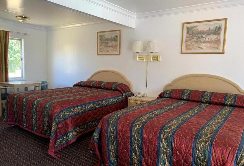 2ダブルベッドのスタンダードルーム, Lark Motel Willits