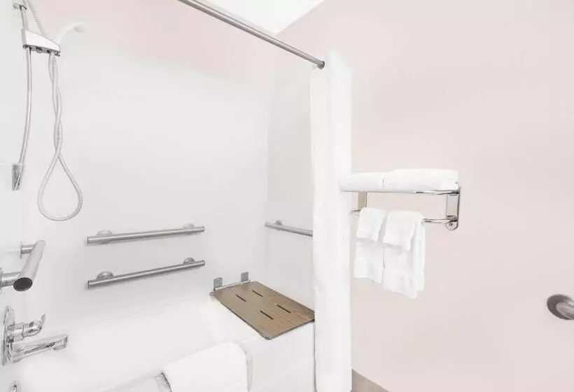 身障者適用スタンダードルーム, Microtel Inn & Suites By Wyndham Colfax