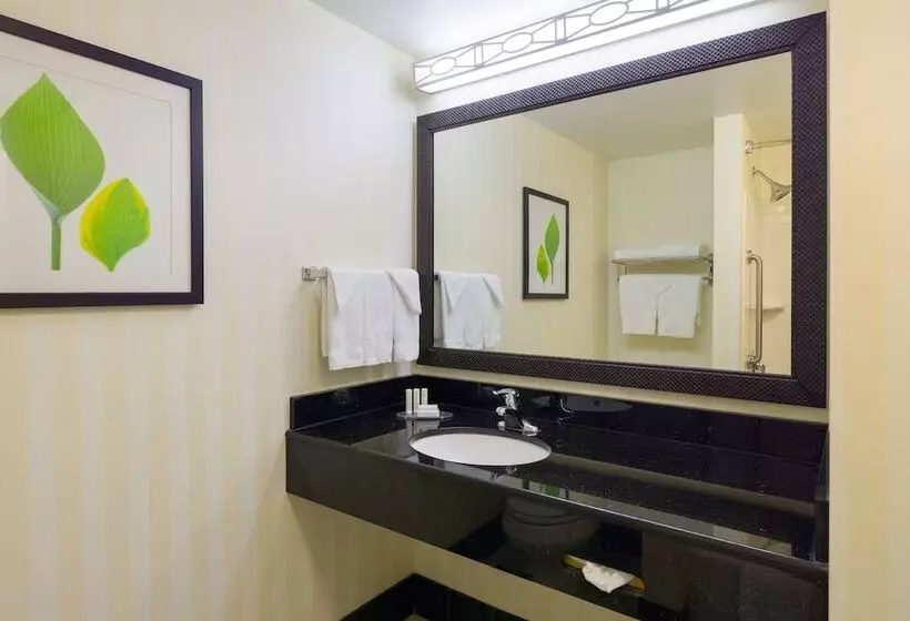 ２ダブルベッドのスタンダードルーム, Fairfield Inn & Suites Lock Haven