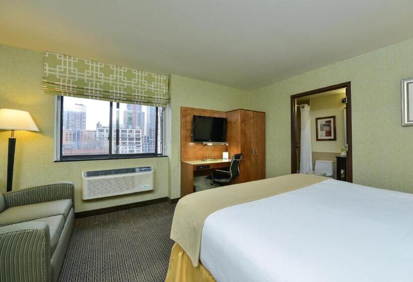 带大床的标准间, Holiday Inn Express Manhattan Midtown West, An Ihg