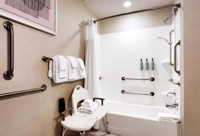 身障者適用キングサイズベッドルーム, Courtyard By Marriott Houston Nasa Clear Lake