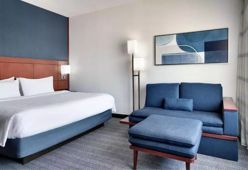 身障者適用キングサイズベッドルーム, Courtyard By Marriott Houston Nasa Clear Lake