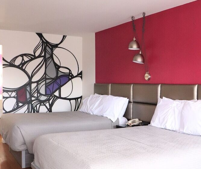 חדר סטנדרט שתי מיטות זוגיות, University Inn