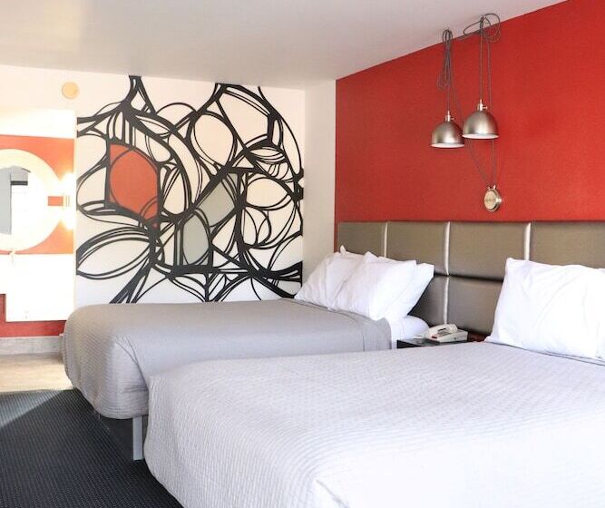 חדר סטנדרט שתי מיטות זוגיות, University Inn