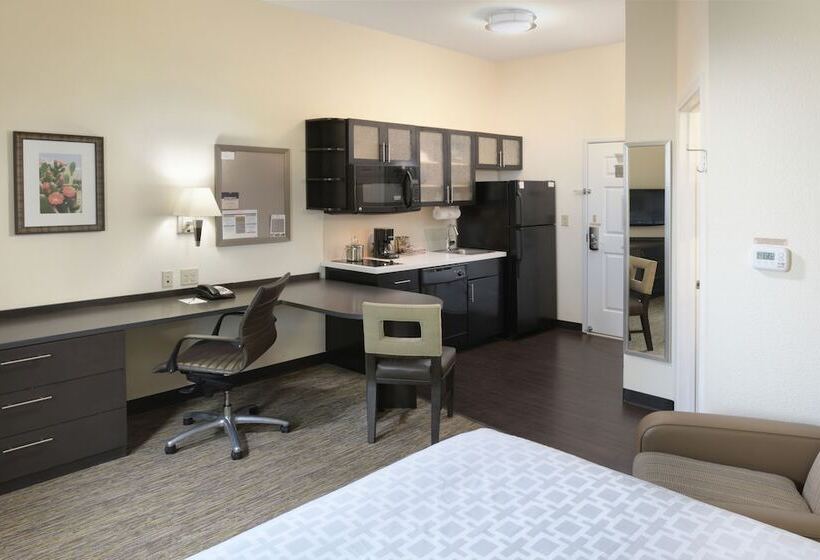 带双人床的标准工作室, Candlewood Suites Odessa, An Ihg