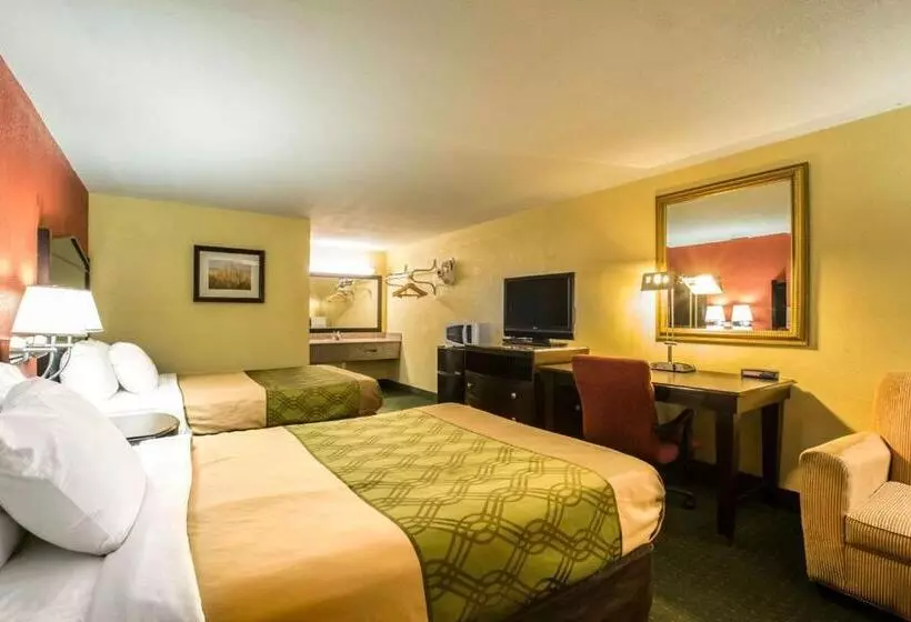 ２ダブルベッドのスタンダードルーム, Econo Lodge