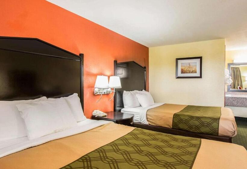 غرفه قياسيه سريرين مزدوجين, Econo Lodge