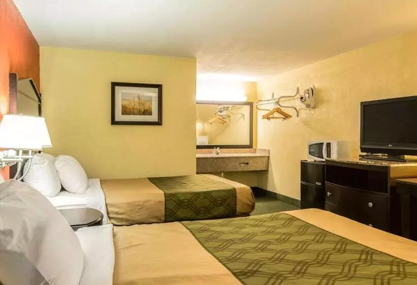 ２ダブルベッドのスタンダードルーム, Econo Lodge