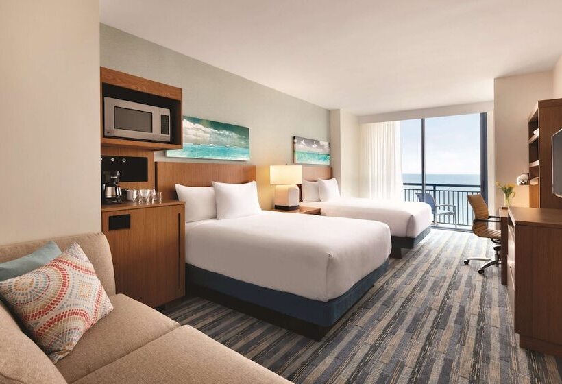 Номер Стандарт 2 Двуспальные Кровати, Hyatt House Virginia Beach/oceanfront