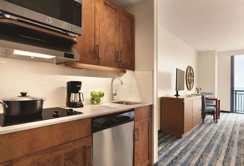 Студия Стандарт Двуспальная Кровать, Hyatt House Virginia Beach/oceanfront