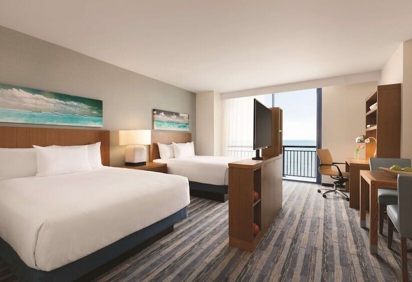 Студия Стандарт Кровать Куин, Hyatt House Virginia Beach/oceanfront