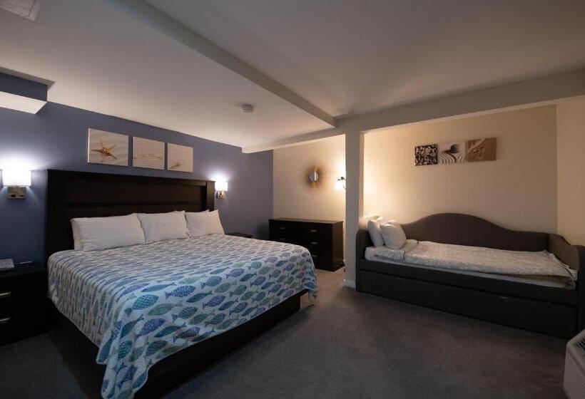 패밀리 룸 측면 바다 전망, Ledges By The Bay