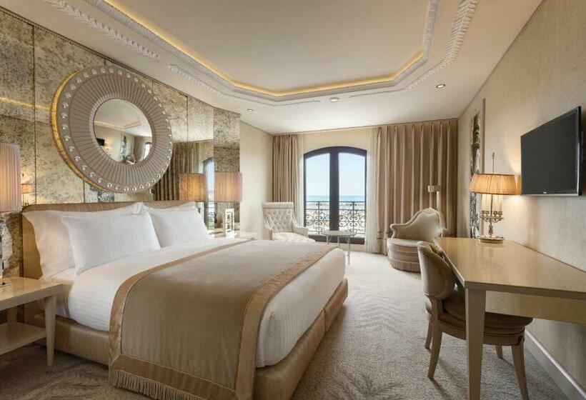 キングサイズベッドのデラックスルーム, Wyndham Grand Istanbul Kalamış Marina