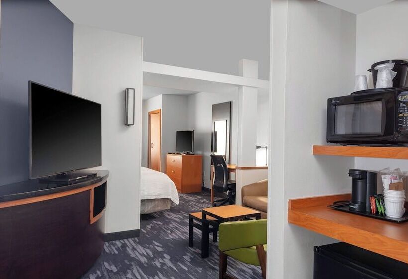 Студия Стандарт, Fairfield Inn & Suites By Marriott Wichita Downtown