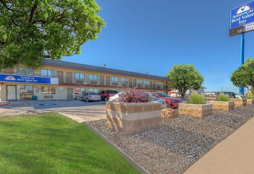 ２ダブルベッドのスタンダードルーム, Americas Best Value Inn Amarillo Airport/grand Street